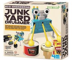 8503372 4M 00-03372 Aktivitetspakke, Junk Yard Drummer Green Science, 4M